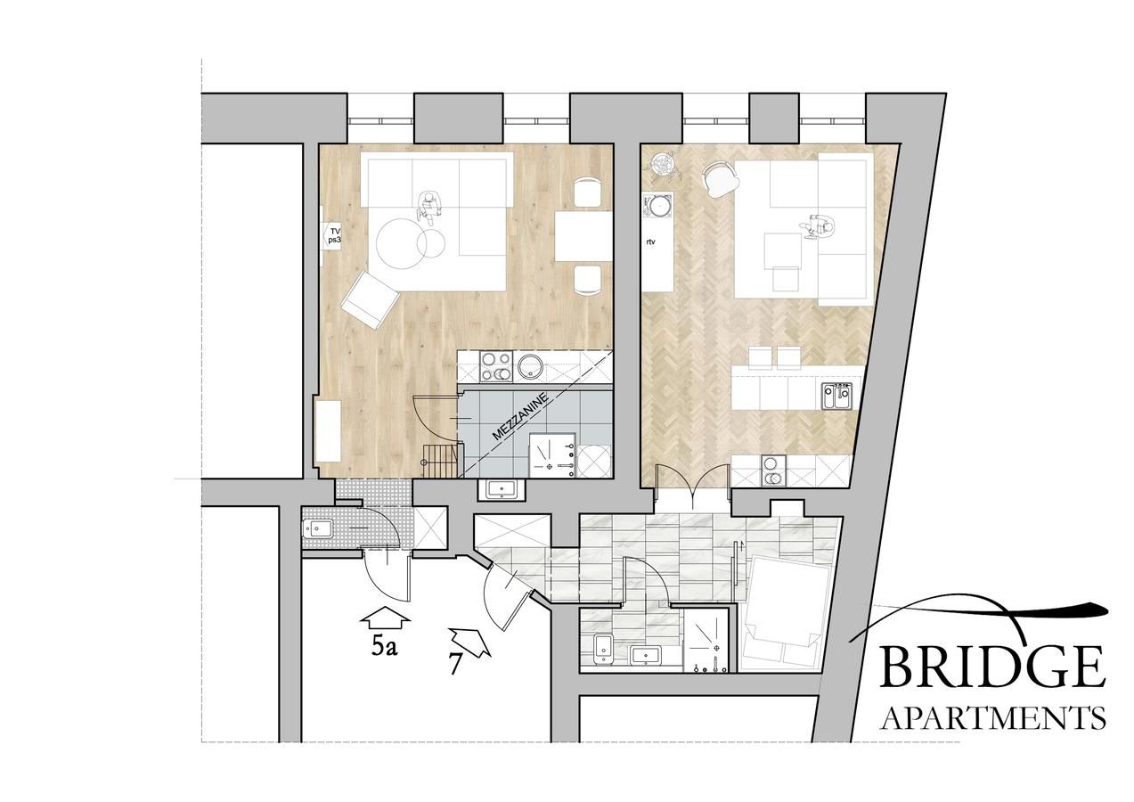 Апартаменты Bridge Apartments Краков-38