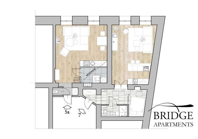 Апартаменты Bridge Apartments Краков-37